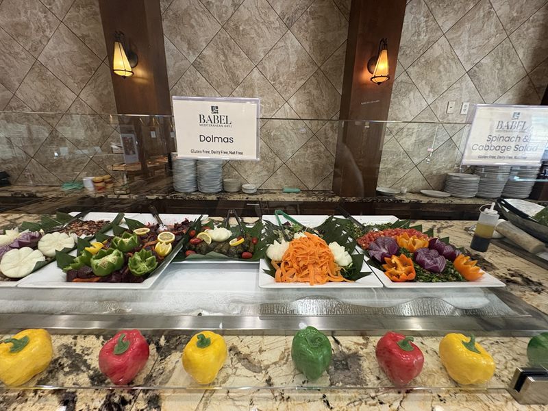 Babel Mediterranean Grill food